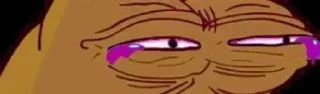 Telegram sticker 😂 Pepe Eyes @Secret_loverr :: @fStikBot