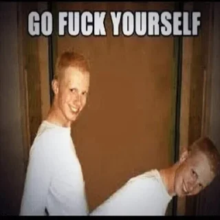 Telegram sticker 🚶 @EnglishChatGlobal fuk you