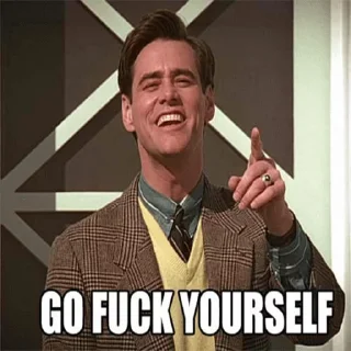 Telegram sticker 😂 @EnglishChatGlobal fuk you