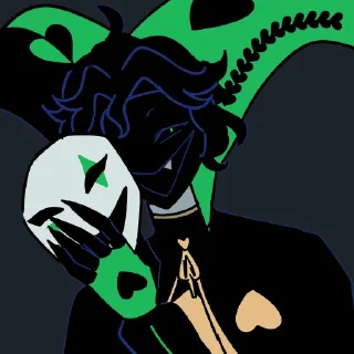 Telegram sticker 🤡 Арлекинни @TgEmodziBot