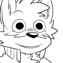 Телеграм стикер 😺 Kemono furry