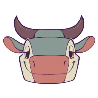 Sticker 🐮 Борщевичная братва