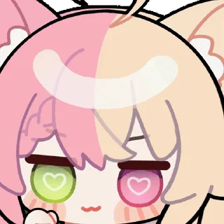 Video sticker 👊 桃井最中Monaka动图 @MonakaSticker