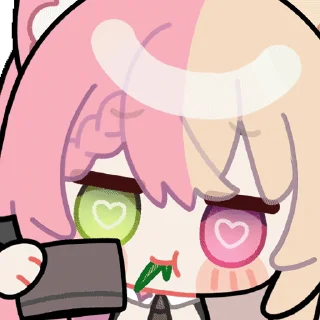 Video sticker 💸 桃井最中Monaka动图 @MonakaSticker