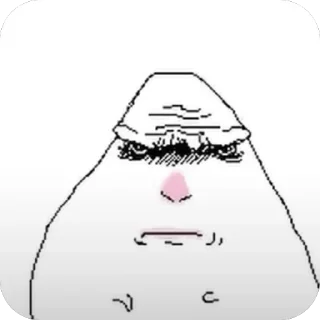 Telegram sticker 🫥 BUSET DAH