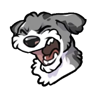 Video sticker 😡 Dogs @stickerstgrm