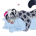 Telegram sticker ❤️ Snow's Top Stickers