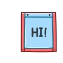 Video sticker 👋 Racoon