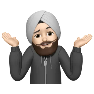 Telegram stiker 👳 ਕਾਕੇ-ਪਟਾਕੇ @PunjabiSticker