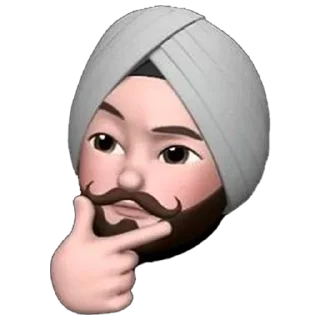 Telegram stiker 👳 ਕਾਕੇ-ਪਟਾਕੇ @PunjabiSticker