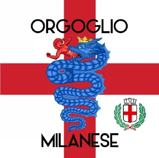 Video sticker 🏴󠁧󠁢󠁥󠁮󠁧󠁿 Orgoglio Milanese Pack