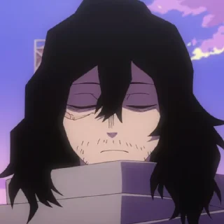 Telegram sticker 💤 (@Tengen) Aizawa Shouta