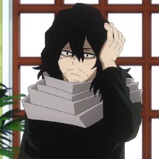 Telegram sticker 💤 (@Tengen) Aizawa Shouta