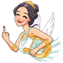 Telegram sticker 🖕 The Muse