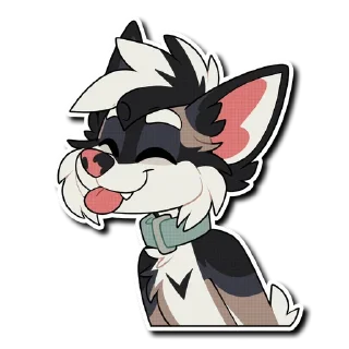 Telegram sticker 👅 Ekko