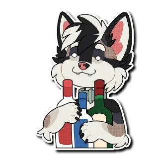 Telegram sticker 🍻 Ekko