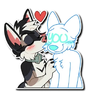Telegram sticker 💋 Ekko