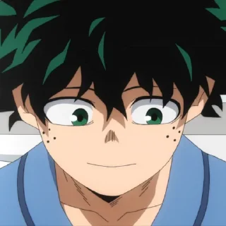 Telegram stiker 🥦 (@Tengen) Deku Season 6