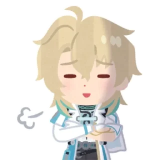 Telegram sticker 🫠 鳴潮 X いらすとや