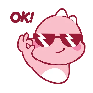 Telegram sticker 👌 Dino.Exchange @dinoexchange