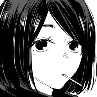 Telegram sticker 🖤 Shoko Ieiri | @Toji_sama