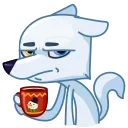 Telegram sticker 😒 Arctic Fox