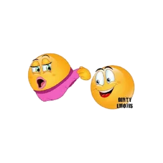 Telegram sticker 🙂 DIRTY EMOJIS