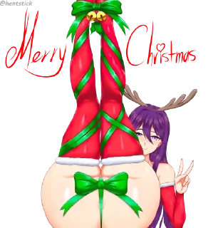 Video sticker 🎄 Christmas Hentai @hentstick