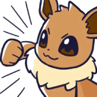 Video sticker 🍞 이브이즈 수퍼믹스콘 by @KiyoBot_bot