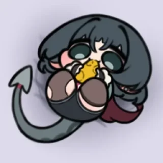 Telegram sticker 🧀 Chibi Jane Doe