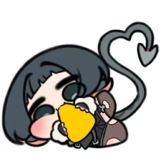 Video sticker 🧀 Chibi Jane Doe