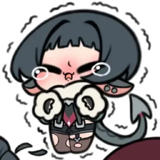 Video sticker 😭 Chibi Jane Doe