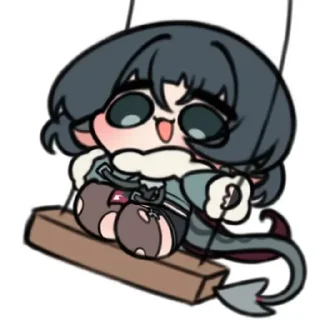 Video sticker 🥰 Chibi Jane Doe