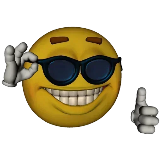 Telegram stiker ✋ face im your death