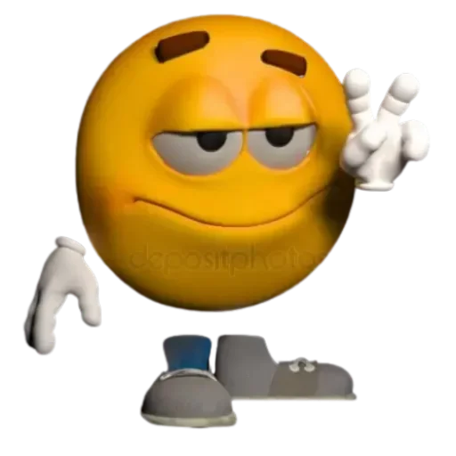 Telegram stiker ✋ face im your death