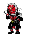 Telegram sticker 😔 Kamen Rider @KawaiiSticker