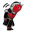 Telegram sticker 😞 Kamen Rider @KawaiiSticker