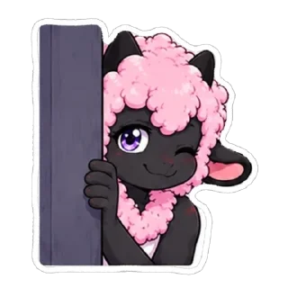 Telegram sticker 🫥 Mallow