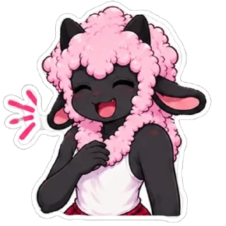 Telegram sticker 🫥 Mallow