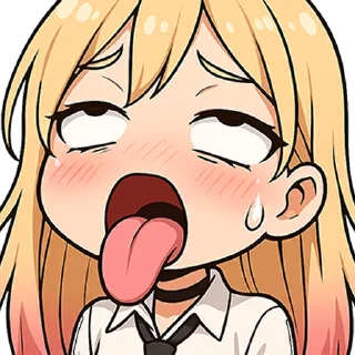 Telegram sticker 🥵 Marin Kitagawa @fixfox