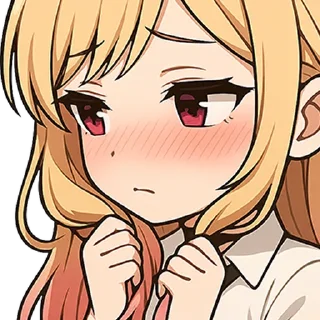 Telegram sticker ☺️ Marin Kitagawa @fixfox