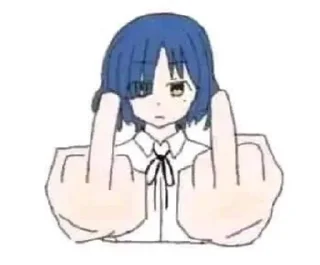 Video sticker 🖕 самітниця-рокерка! :: @fStikBot