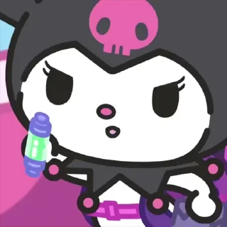 Video sticker 💜 ⋆ 𝖪𝗎𝗋𝗈𝗆𝗂 @Themecore