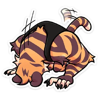 Telegram sticker 🐯 Тай • @TgSticker