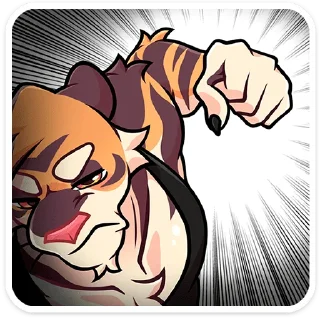 Telegram sticker 👊 Тай • @TgSticker