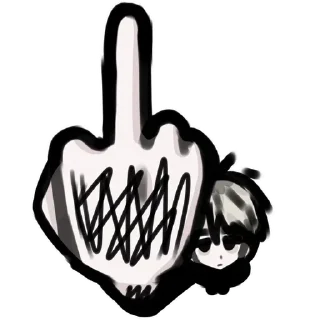 Telegram sticker 🖕 Love :: @fStikBot