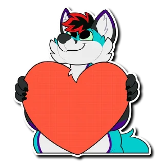 Telegram sticker ❤️ DJ