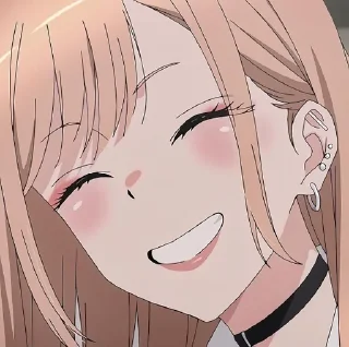 Video sticker 😄 MARIN KITAGAWA @anime_sticks :: @fStikBot