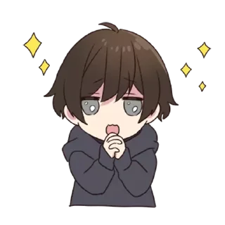 Video sticker 🥺 (Menhera-kun)by: @awesome_fun3