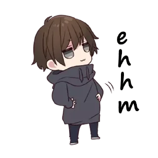 Video sticker 😌 (Menhera-kun)by: @awesome_fun3